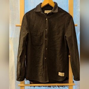 Anian Modern Melton Shirt Jacket